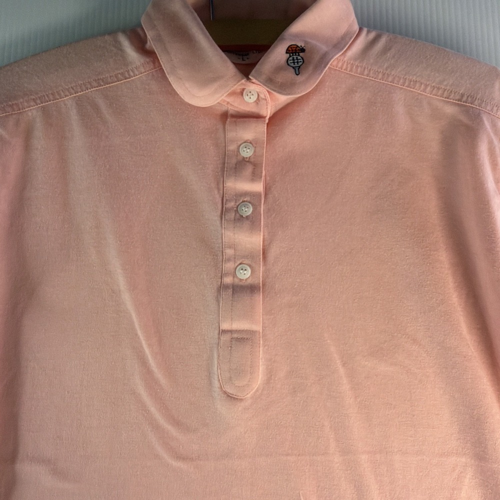 Vintage Quantum Sportswear Collared 1/4 Button Up Short Sleeve Polo Shirt - L